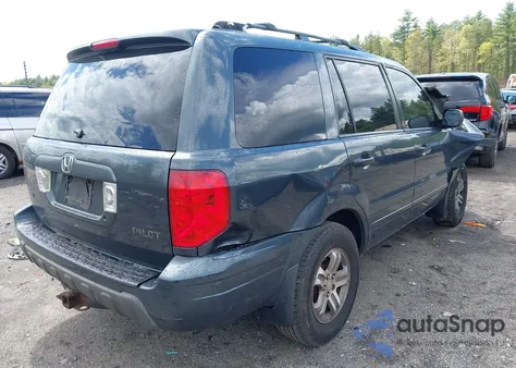 2003 Honda Pilot Ex-L from USA, damaged, VIN 2HKYF18533H520952